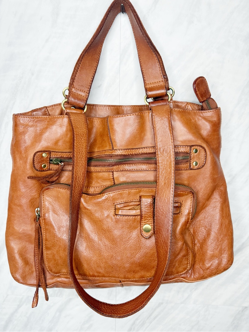 Marta Pontiac East West Leather Shoulder Bag